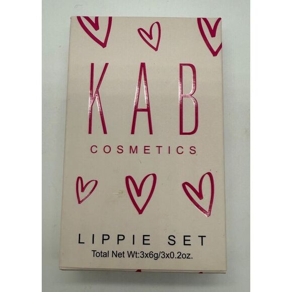 KAB Cosmetics Want a Kiss Lip Trio Lippie Set SOLD OUT - Picture 3 of 4